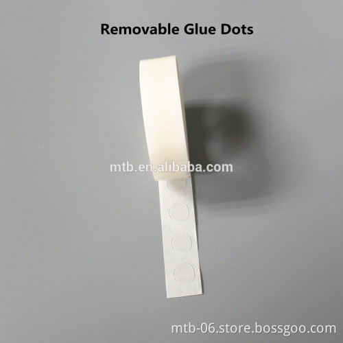 Clear Removable Glue Dots Fix Lcd Video Brochure